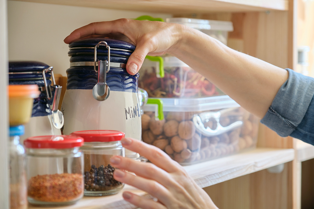 Spring-clean your pantry and store food in a smart way