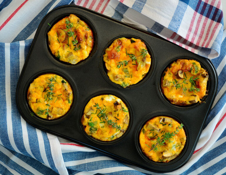 Denver Omelet breakfast muffins