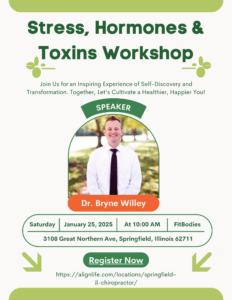 Stress, Hormones & Toxins Workshop Flyer