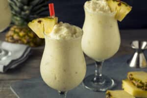 Homemade Health Frozen PIneapple Whip