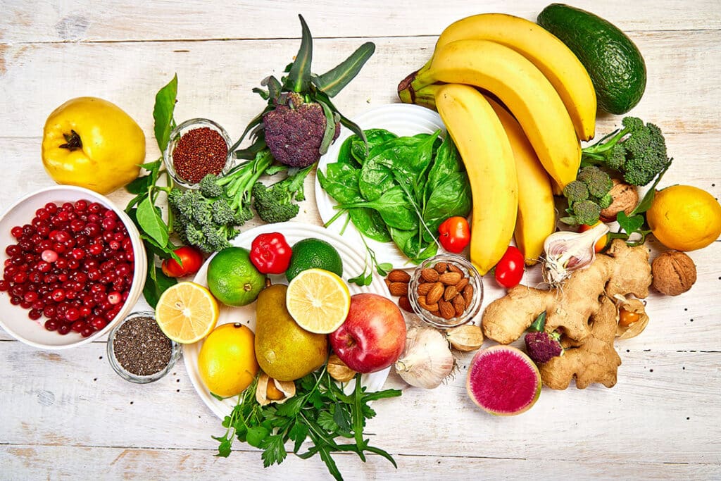 fruits and vegetables rich in vitamins - how to fix a vitamin deficiency