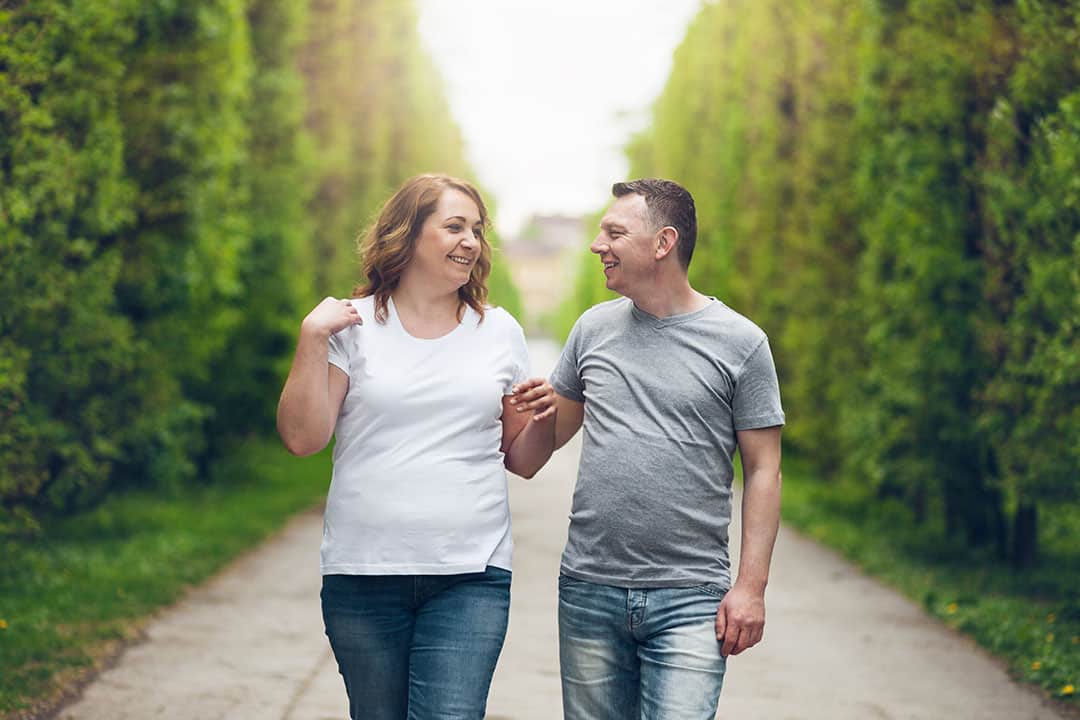 Happy overweight couple - Inflammation, Insulin Resistance and Weight Gain - What's the Link