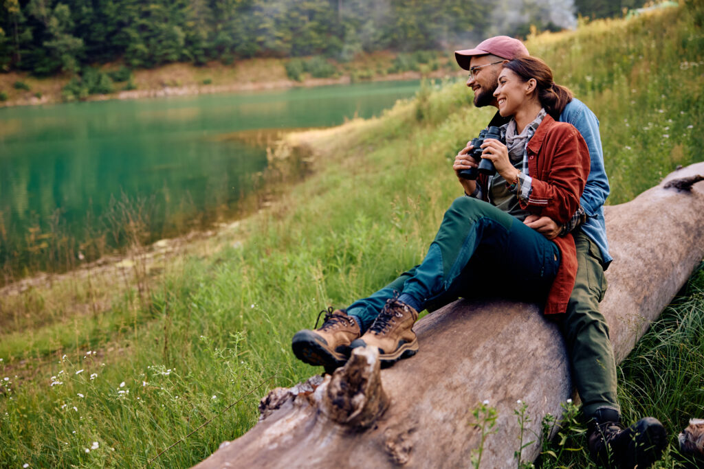 Couple relaxing