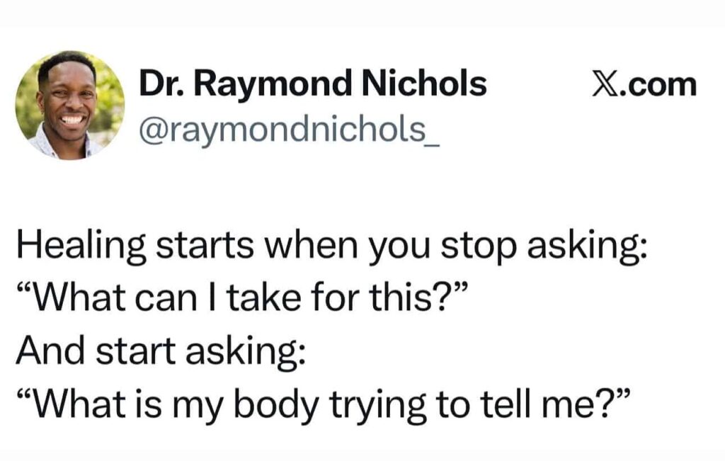 Dr. Raymond Nichols Social Media Post