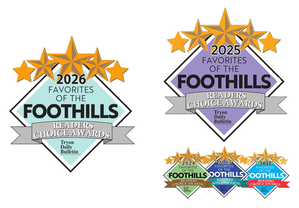 2026 and 2025 Favorites of the Foothills awards for AlignLife Tryon